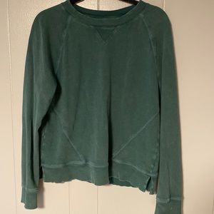 Green Crew Neck